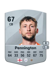 Matthew Pennington Common 67 Overall Rating