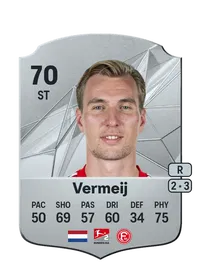 Vincent Vermeij Rare 70 Overall Rating