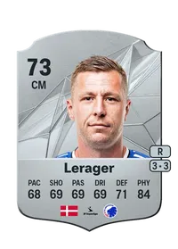 Lukas Lerager Rare 73 Overall Rating