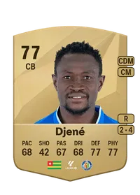 Dakonam Djené Common 77 Overall Rating