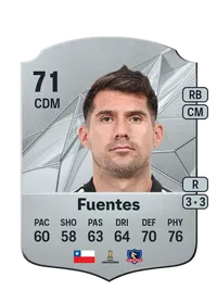 César Fuentes Rare 71 Overall Rating