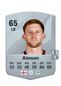 Will Aimson Common 65 Overall Rating