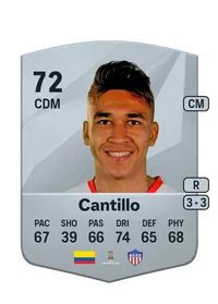 Víctor Cantillo Common 72 Overall Rating