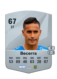 Raúl Becerra Common 67 Overall Rating