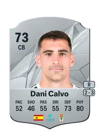 Dani Calvo Rare 73 Overall Rating