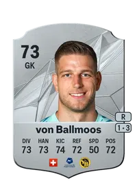 David von Ballmoos Rare 73 Overall Rating