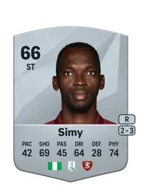 Simy Common 66 Overall Rating