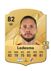 Jeremías Conan Ledesma Rare 82 Overall Rating