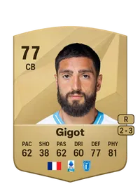 Samuel Gigot Common 77 Overall Rating