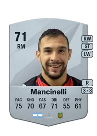 Lucas Mancinelli Common 71 Overall Rating