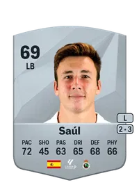 Saúl Common 69 Overall Rating