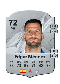 Edgar Méndez Rare 72 Overall Rating