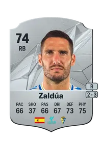 Zaldúa Rare 74 Overall Rating