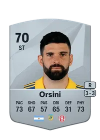 Nicolás Orsini Common 70 Overall Rating