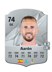 Aarón Rare 74 Overall Rating