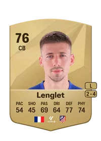 Clément Lenglet Common 76 Overall Rating