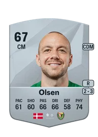 Patrick Olsen Common 67 Overall Rating