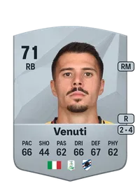 Lorenzo Venuti Common 71 Overall Rating