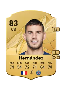 Lucas Hernández Rare 83 Overall Rating