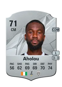 Jean-Eudes Aholou Rare 71 Overall Rating