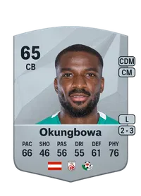 Osarenren Okungbowa Common 65 Overall Rating