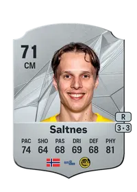 Ulrik Saltnes Rare 71 Overall Rating