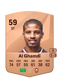 Raid Al Ghamdi Common 59 Overall Rating