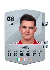 Liam Kelly Common 66 Overall Rating