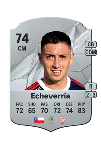 Rodrigo Echeverría Rare 74 Overall Rating