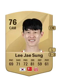 Lee Jae Sung Common 76 Overall Rating