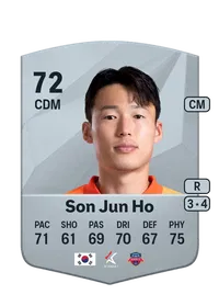 Son Jun Ho Common 72 Overall Rating