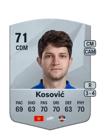 Nebojša Kosović Common 71 Overall Rating