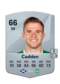 Chris Cadden Common 66 Overall Rating