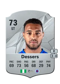 Cyriel Dessers Rare 73 Overall Rating