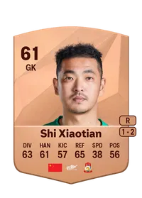 Shi Xiaotian Common 61 Overall Rating