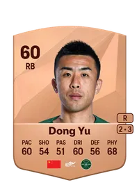 Dong Yu Common 60 Overall Rating