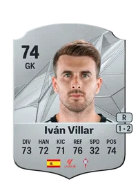 Iván Villar Rare 74 Overall Rating