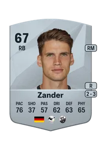 Luca Zander Common 67 Overall Rating