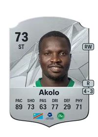 Chadrac Akolo Rare 73 Overall Rating