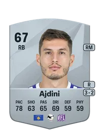 Bashkim Ajdini Common 67 Overall Rating