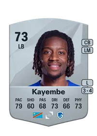 Joris Kayembe Common 73 Overall Rating