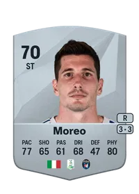 Stefano Moreo Common 70 Overall Rating