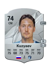 Daler Kuzyaev Rare 74 Overall Rating