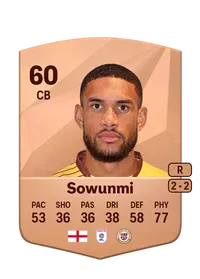 Omar Sowunmi Common 60 Overall Rating