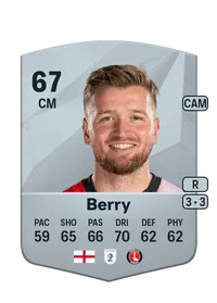 Luke Berry Common 67 Overall Rating