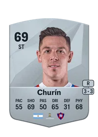 Diego Churín Common 69 Overall Rating