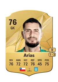 Gabriel Arias Rare 76 Overall Rating