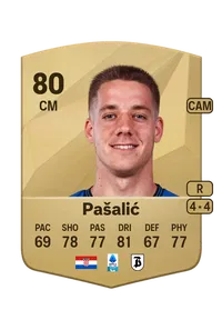 Mario Pašalić Common 80 Overall Rating