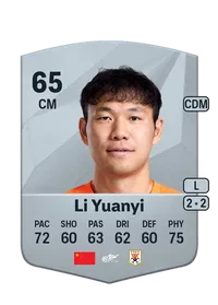 Li Yuanyi Common 65 Overall Rating