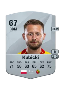 Jarosław Kubicki Common 67 Overall Rating